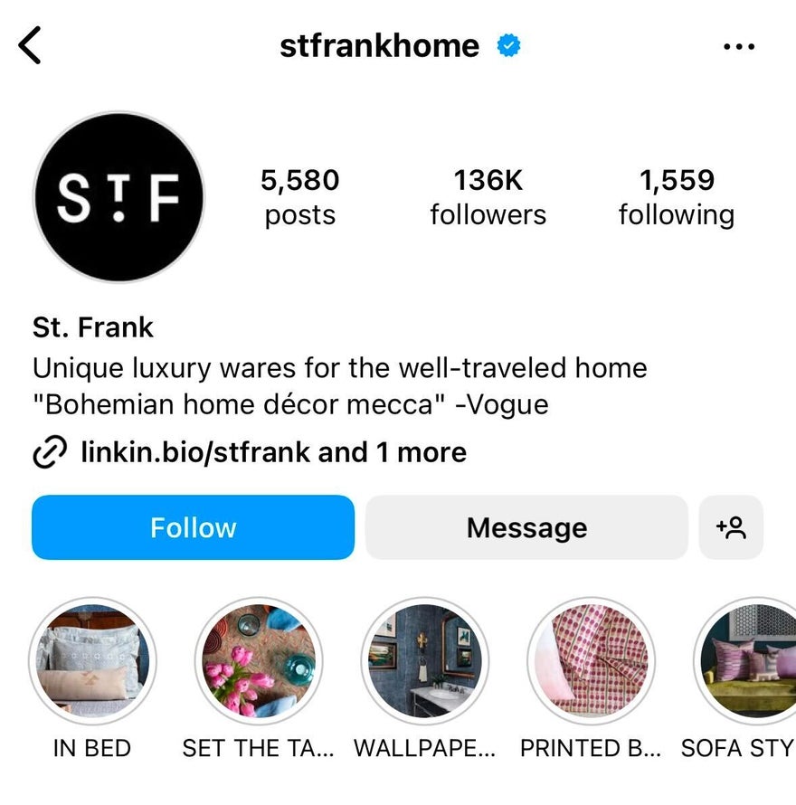 Aesthetic Instagram Bio Quotes St Frank's Instagram profile