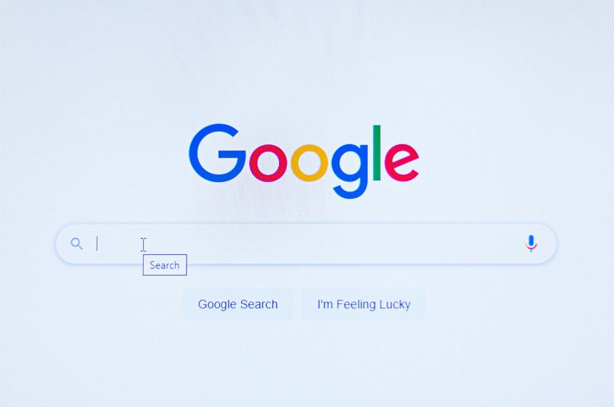 Google June 2025 core update Google search bar homepage
