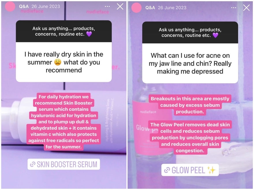 Instagram Engagement Story Q&A