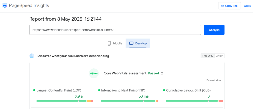 PageSpeed Insights Insights from Google's PageSpeed Insights